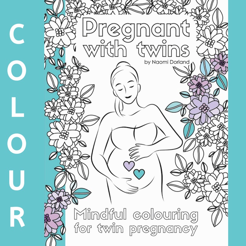 Mindful Colouring for Twin Pregnancy Pregnant with Twins Twinfo