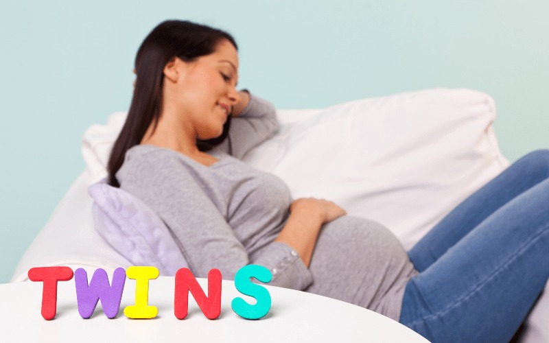 Embracing a twin pregnancy may not happen straight away