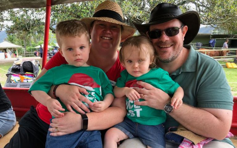 twin dad fraternal twin birth story