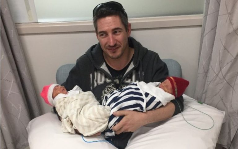 A week after my twins were born I had a stroke