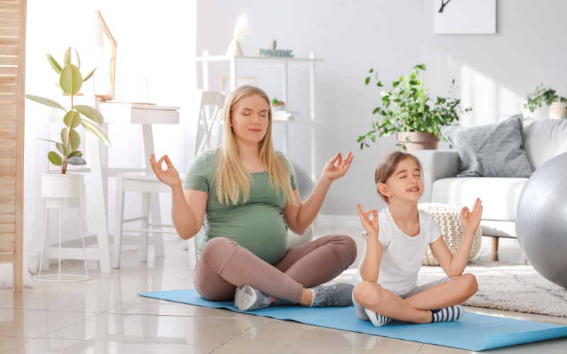 Coping with an Active Toddler while Pregnant with Twins or Triplets