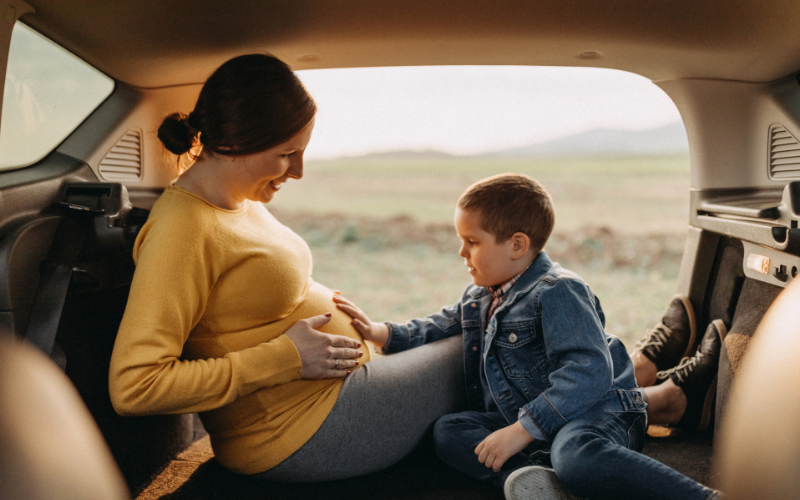 pregnant sick toddler