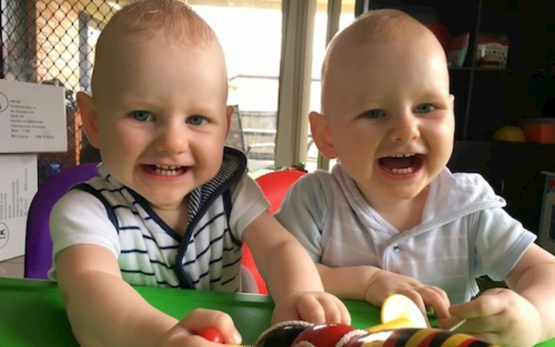 diagnosed with Postnatal Depression with twins