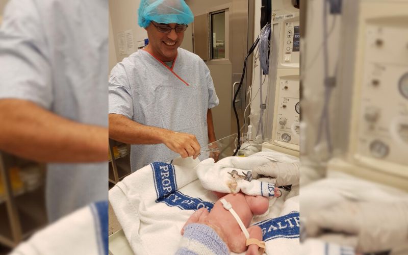 twin caesarean birth