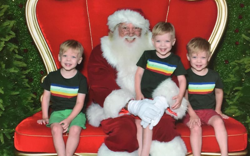 boy identical triplets