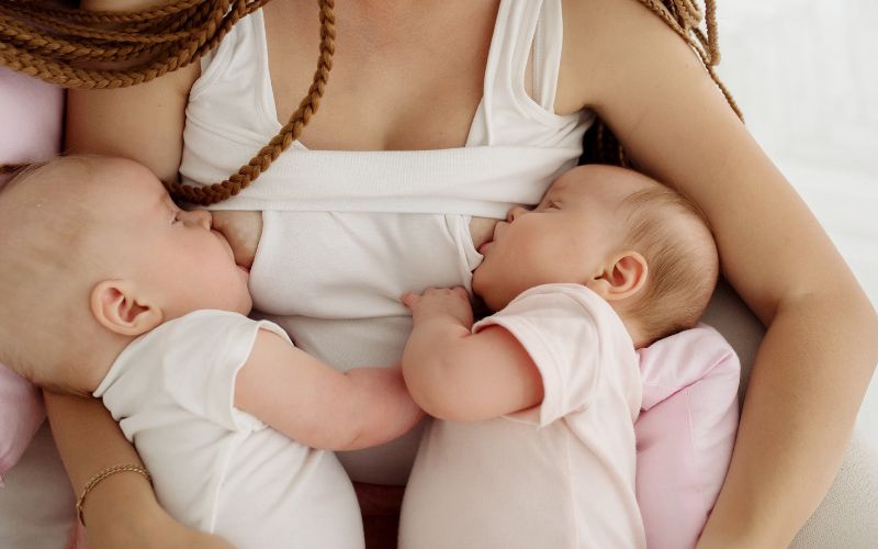 Pressure to Breastfeed Twins